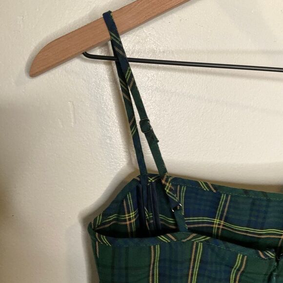 Aritzia Sunday Best Plaid Mini Dress - Picture 7 of 8